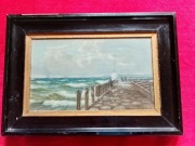 Staty obraz na płótnie morze molo  .