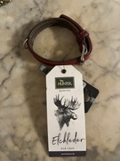 Obroża Hunter dla psa ze skóry kanadyjskiego łosia