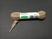 Sznurowadła 100 cm bawełniane beżowe jasno brązowe płaskie