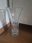 Wazon bohemia crystal grube szklo kwiat