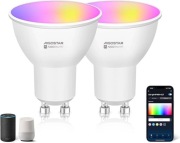 Aigostar Smart LED GU10 WiFi 6,5W RGB 2700-6500K Alexa 2 szt.