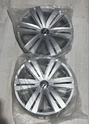 4 x Kołpak Volkswagen OE oryginalne srebrne