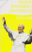 Karty telefoniczne - Papież - 20-lecie pontyfikatu