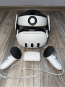 Meta Quest 3 512GB + BOBOVR S3 Pro | Stan Idealny | Najmocniejszy zestaw