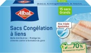 Albal - 15 worków do mrożenia z wiązaniami Nowy z metką