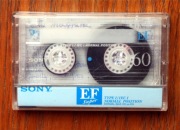 kaseta magnetofonowa Sony EF super 60
