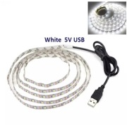 Led ambient tv do telewizora 5m białe zimne 
