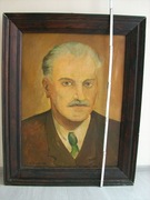 STARY CENNY OLEJ NA PŁÓTNIE  100X80