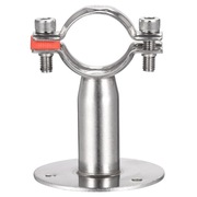 Sourcing Map Uchwyt Rura 38–40mm Regulowany, Stal Nierdzewna 304