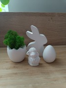 Zestaw królik króliczek zając wielkanocny Wielkanoc Easter HappyEaster 