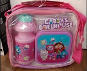 Gabby’s Dollhouse zestaw śniadaniowy – torba, bidon, lunchbox 