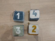 4 kostki aktywacyjne/sensoryczne Little Dutch Sailors Bay