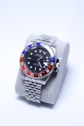 Zegarek Custom Seiko Mod GMT Master Pepsi Coke Jubilee