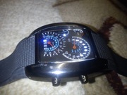 Zegarek LED licznik samochodowy auto