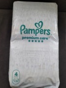 Pieluchy Pampers 58 szt.  rozmiar 4