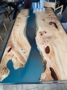 DUŻY stół z żywicy epoksydowej 