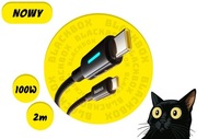 [NOWY] Kabel Baseus do Szybkiego Ładowania 100W USB-C / USB-C [2m]