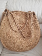 Mango torba# koszyk Juta okrągły