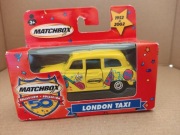 Matchbox Austin London Taxi żółty