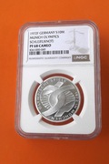 Niemcy 10 marek 1972 F Olimpiada " Węzeł"  NGC PF68