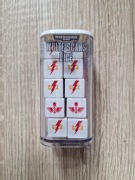 WH40K WHITE SCARS SPACE MARINES DICE KOŚCI 