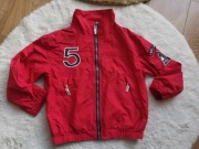 Czerwona kurtka bomberka chłopięca wiatrówka r.122 Aspen University wiosna