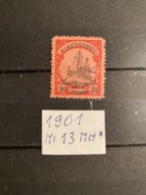 Niemcy 1901 Mi 13 MH* KIAUTSCHOU 