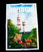 BOR Records / BORCrew - plakat format B2 # nowy paluch szpaku tygrys