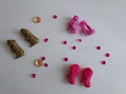 zestaw buty dla BARBIE szpilki
