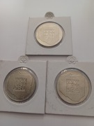3 Srebrne monety 200zł z1974r. Mapka.  Mennicze