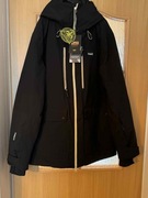 Kurtka narciarska  z izolacją czarna Planks - Good Times