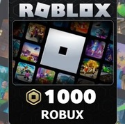 Roblox 1000 ROBUX Game Card KOD / KLUCZ Cyfrowy