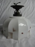 PRZEDWOJENNA LAMPA WISZĄCA ORYGINAŁ KOMPLET