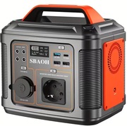 Stacja Energetyczna 300W, 296Wh Szybkie Ładowanie, Gniazda AC 230V/Porty DC