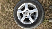 4 Koła aluminiowe, opony letnie 80%