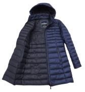 Superdry_lekka puchowa kurtka_dłuższa_rozmiar L