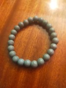 Bransoletka z zielonego turkusu