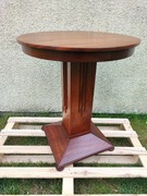 Stolik okrągły - dąb - Art Deco - lata 20/30. OKAZJA!