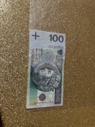 BANKNOT KOLEKCJONERSKI 100 ZŁ 1994 SERIA ZASTĘPCZA YM