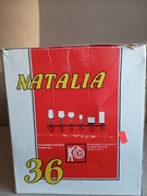 Zestaw szkła stołowego Krosno z lat 90' Natalia. Retro, vintage