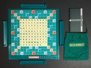 Scrabble Stare wydanie Fajny notes, bardzo dobry stan gry, pudełko słaby.