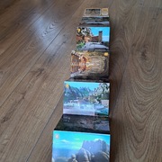 Zestaw 10 pocztówek harmonijka Matki Bożej z Montserrat