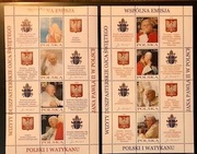 Osiem wizyt duszpasterskich Ojca Św. Jana Pawła II w Polsce. Blok.