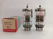Telefunken ECC81 12AT7,  b. mocna para