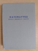 Matematyka wzory definicje tablice 1963