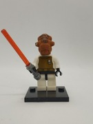 Minifigurka Admirał Akbar z Gwiezdne Wojny Kompatybilna z LEGO