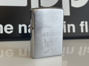 Zapalniczka Zippo 2003 Gauloises, marka tytoniowa, Brushed Chrome