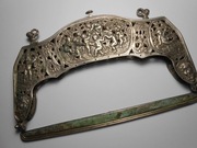 Piękne stare okucie ze srebra 800 próba , srebro 170 gram , Barok !