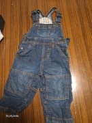 Ogrodniczki jeansowe lupilu rozmiar 62 