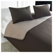 Ikea narzuta xxl czekoladowy brąz 